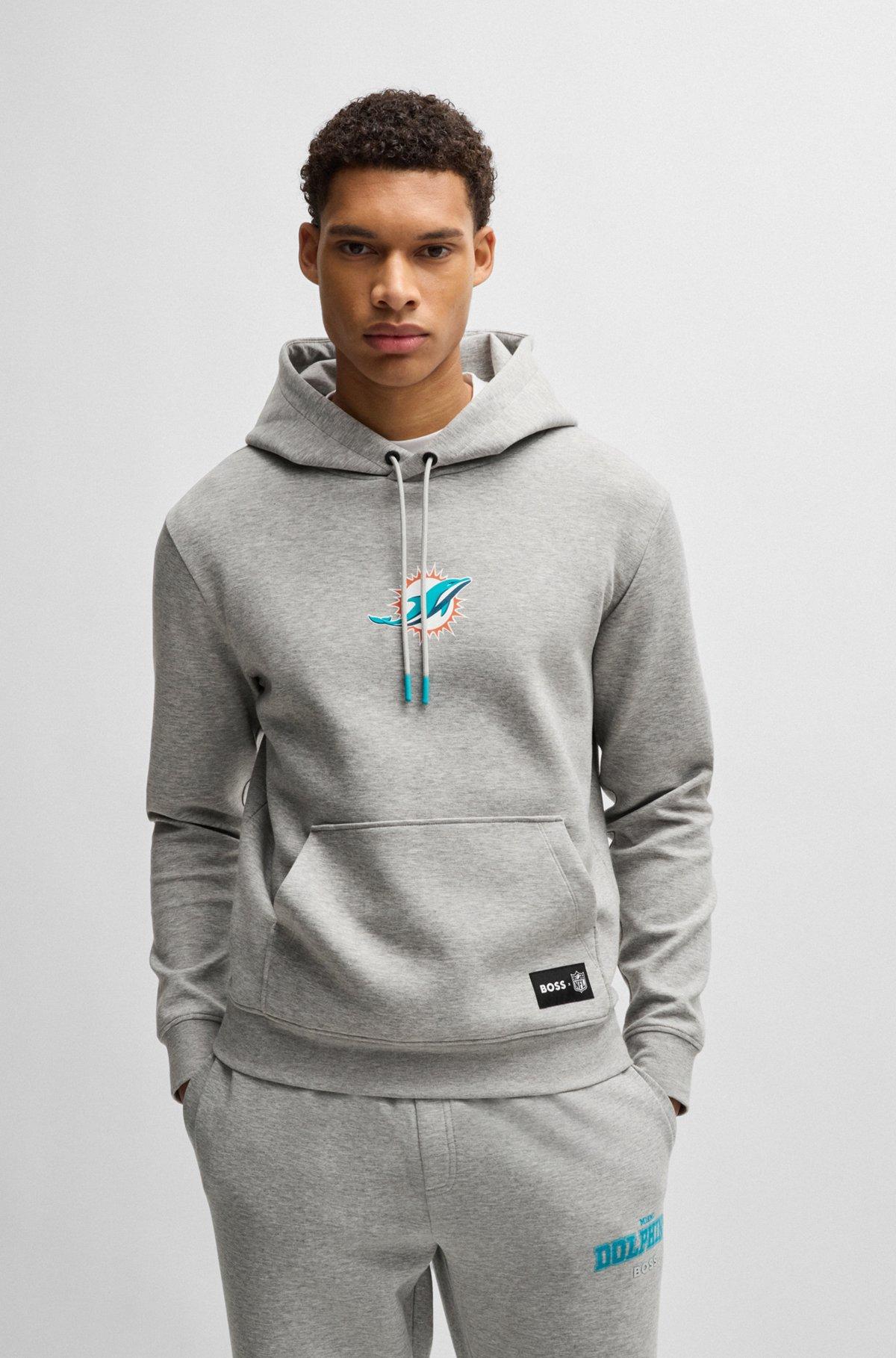 BOSS x NFL interlock hoodie with special branding Product Image