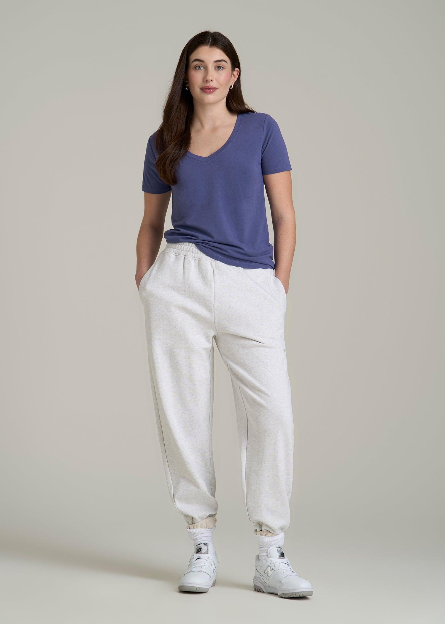 Women's Tall Scoop V-Neck Tee in Future Dusk Product Image