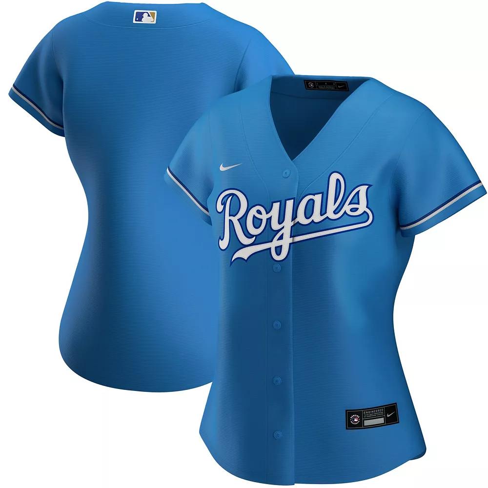 Women's Nike Light Blue Kansas City Royals Alternate Replica Team Jersey,  Product Image