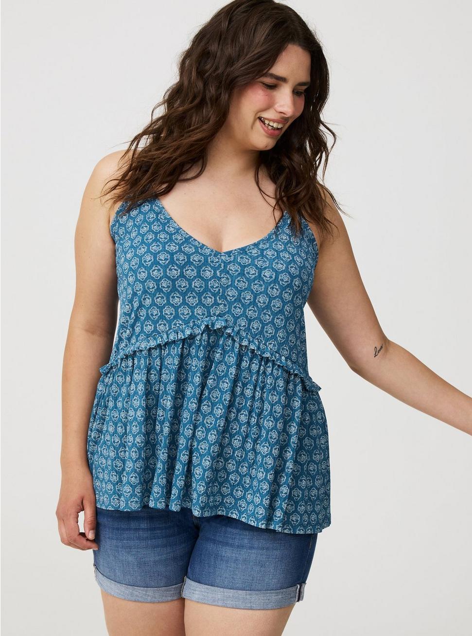Ruffle Tunic Tank Product Image