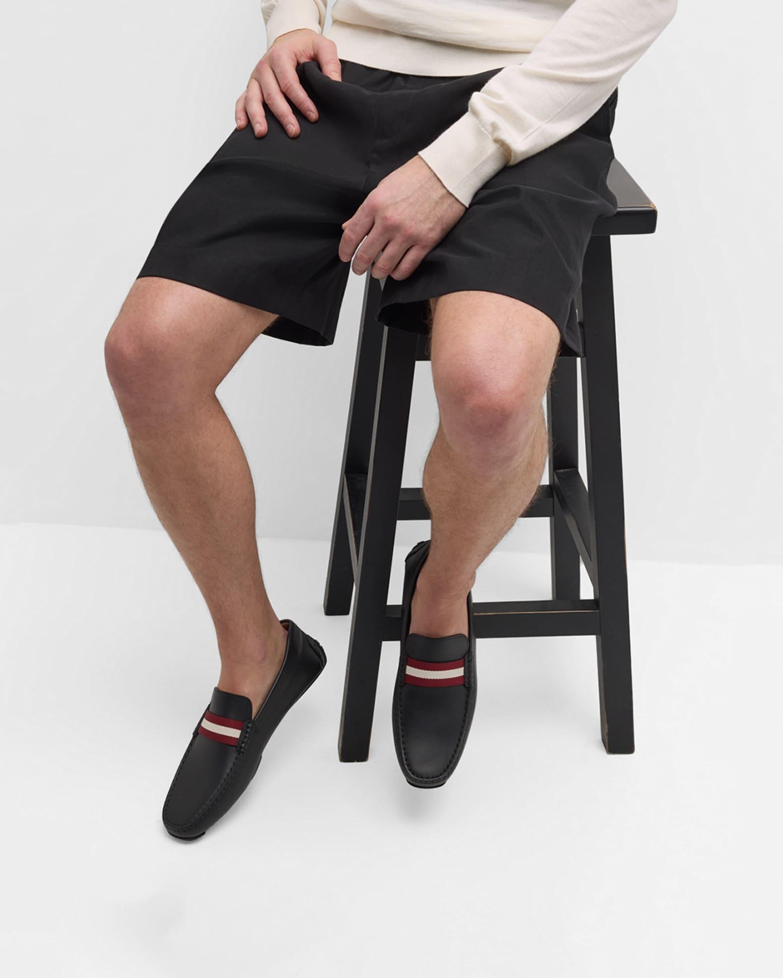 Men's Tonio Leather Penny Loafers Product Image