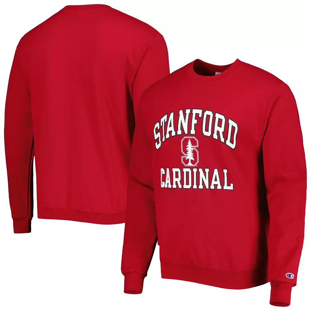 Men's Champion Cardinal Stanford Cardinal High Motor Pullover Sweatshirt,  Product Image
