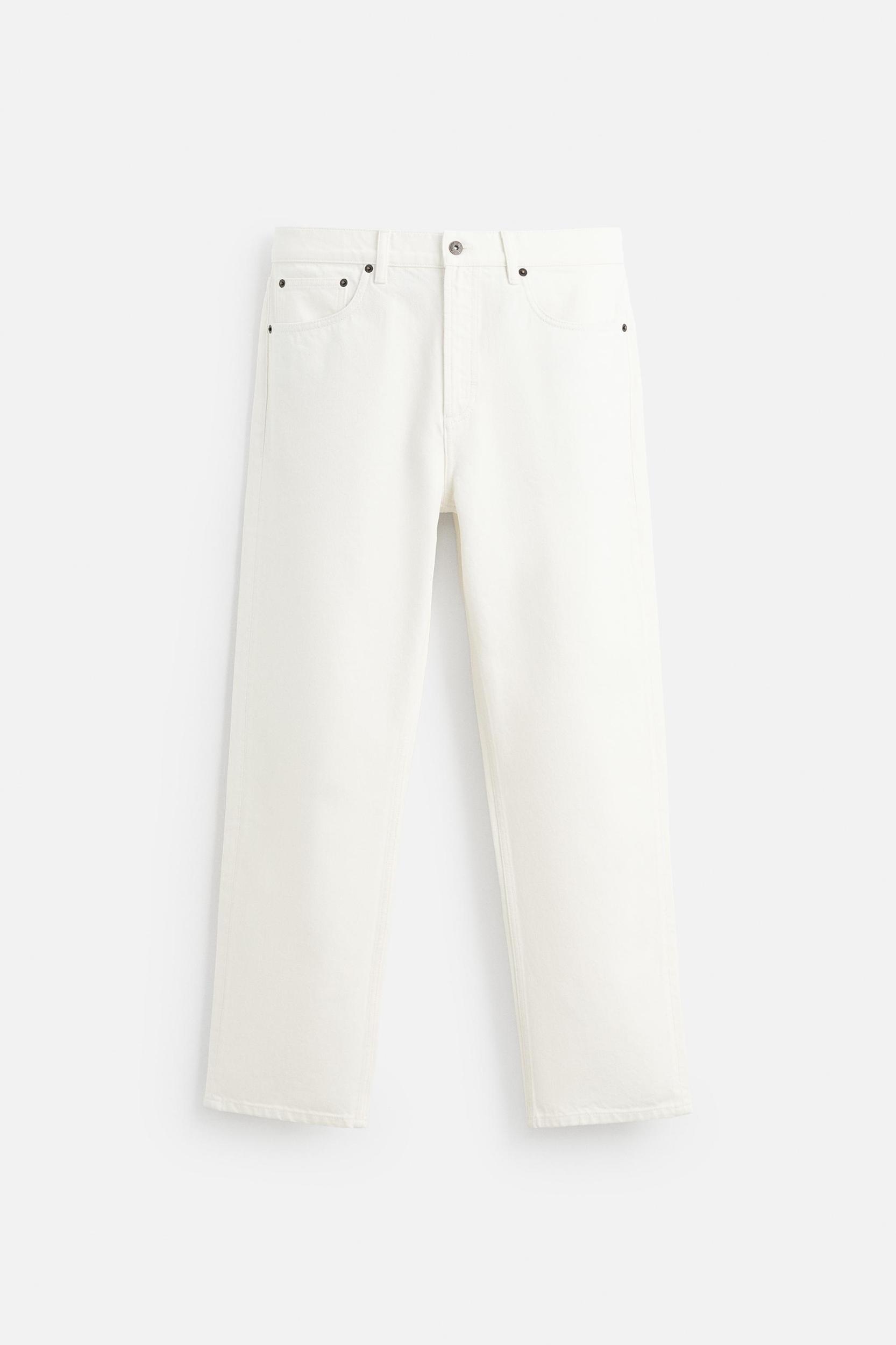 STRAIGHT ANKLE FIT JEANS Product Image
