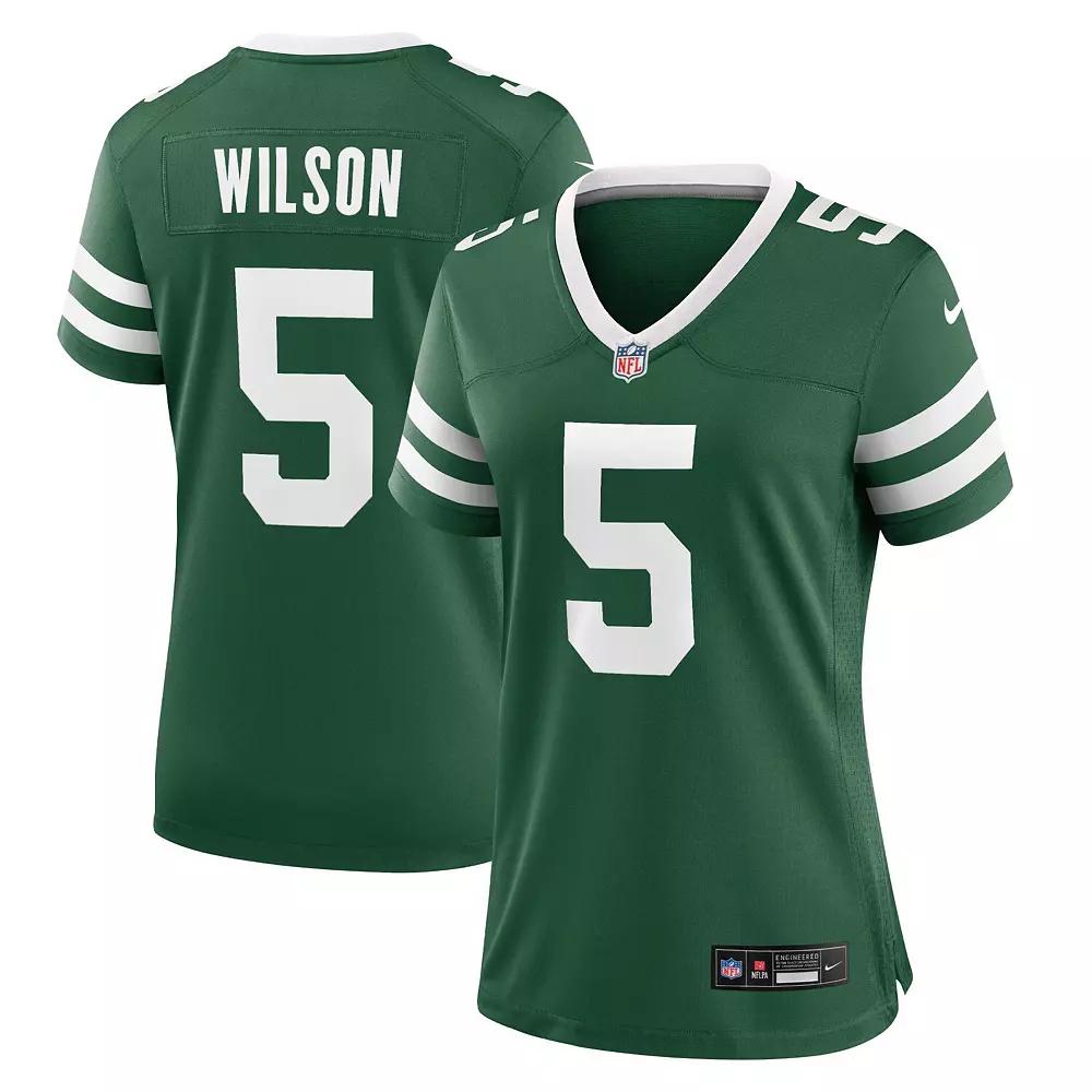 Garrett Wilson New York Jets Nike Womens NFL Game Football Jersey | 67NW03T672F-GTF Product Image
