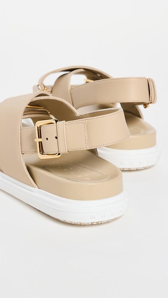 Marni Fussbett Crisscross Sandals | Shopbop Product Image