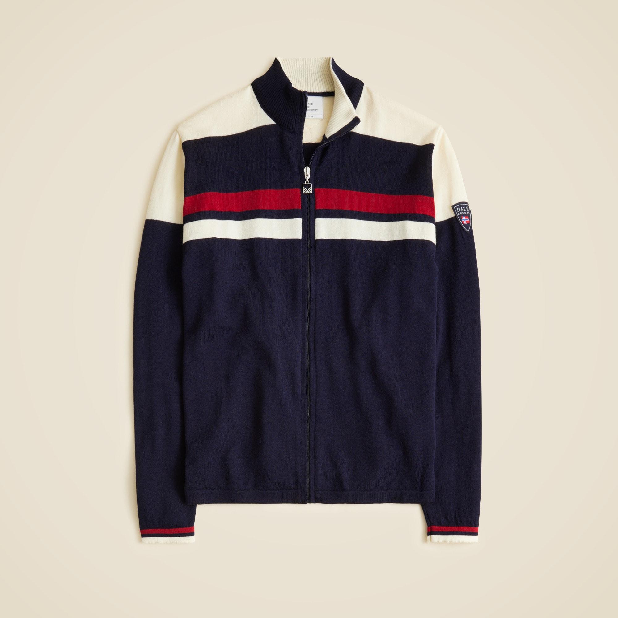Dale of Norway Mount Stello full-zip sweater-jacket in merino wool Product Image