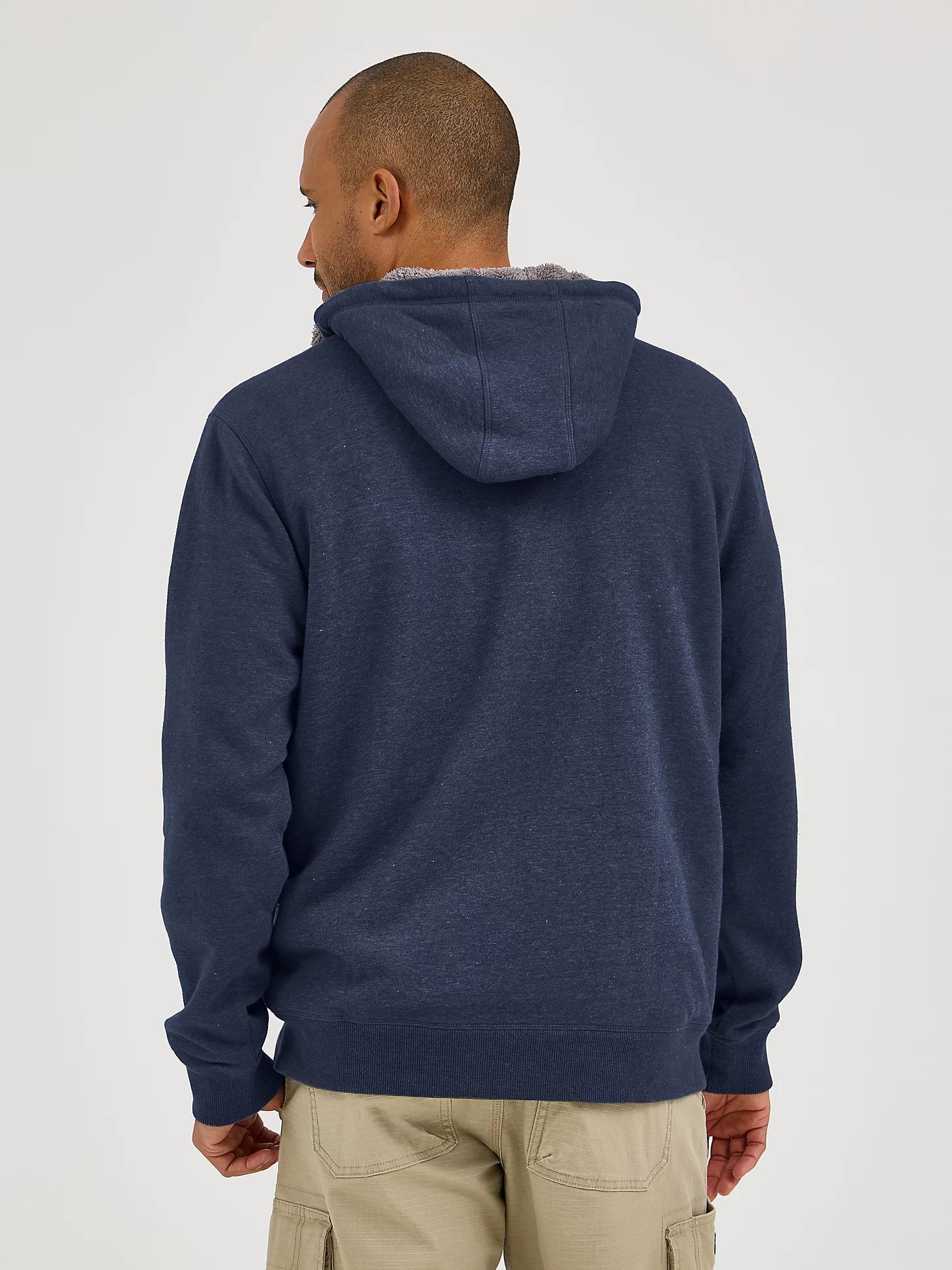 Men's Water Resistant Hooded Sherpa Jacket | Men's Jackets & Outerwear | Lee® Product Image