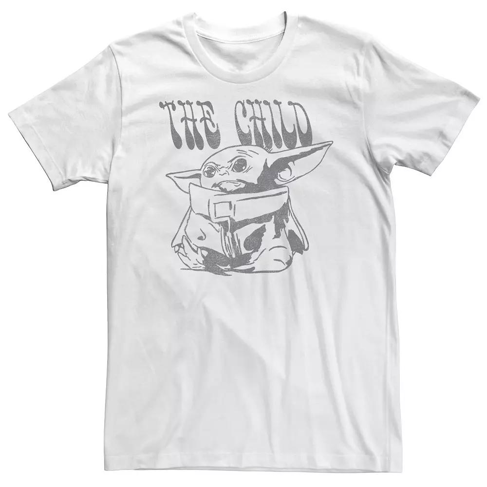 Big & Tall Star Wars The Mandalorian The Child Vintage Tee, Men's,  Product Image
