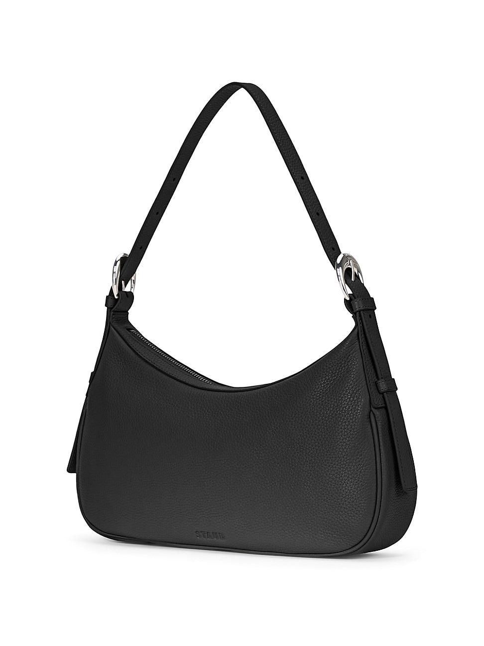 Womens Pine Leather Shoulder Bag Product Image