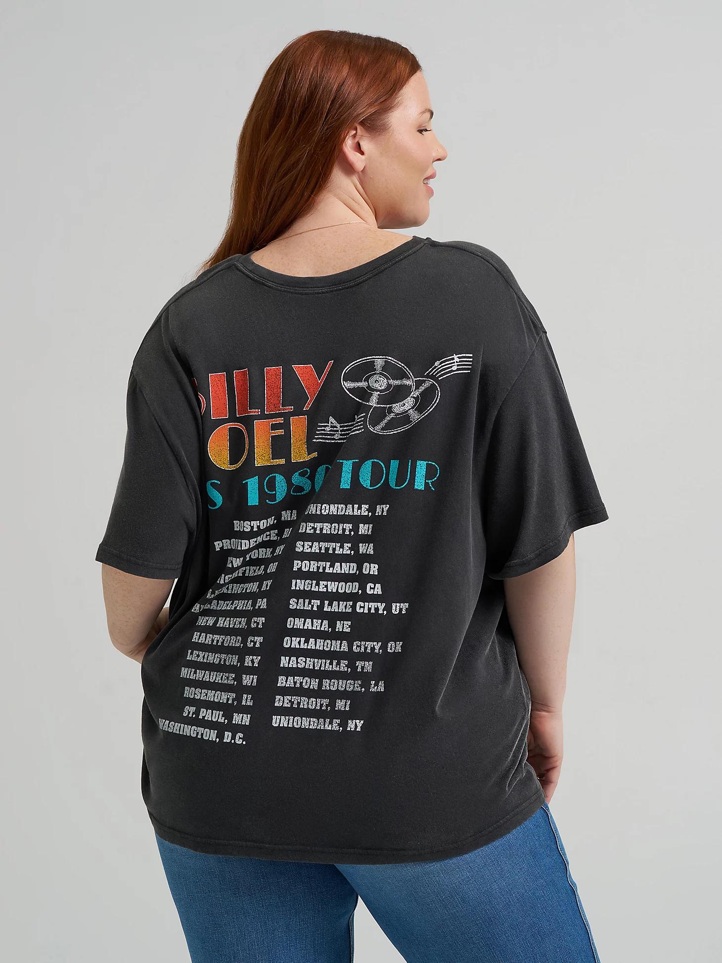 Women's Billy Joel Graphic Tee (Plus) | Women's Tops & Tees | Lee® Product Image