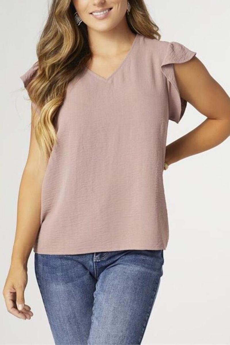 Daphne Flutter Top Product Image