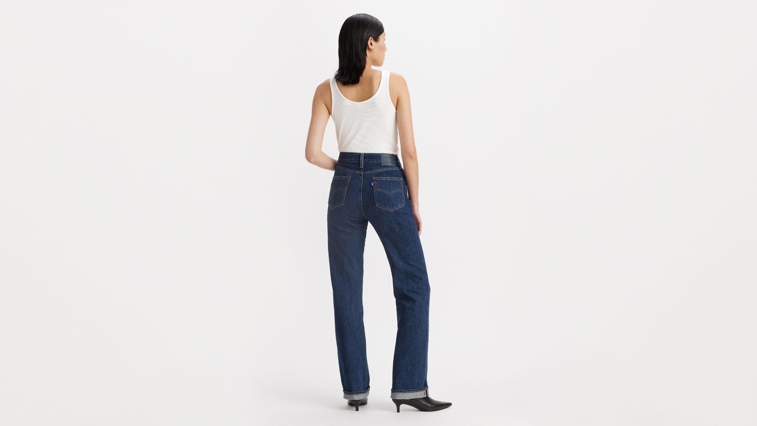Japanese Selvedge Plank Straight Fit Women's Jeans Product Image