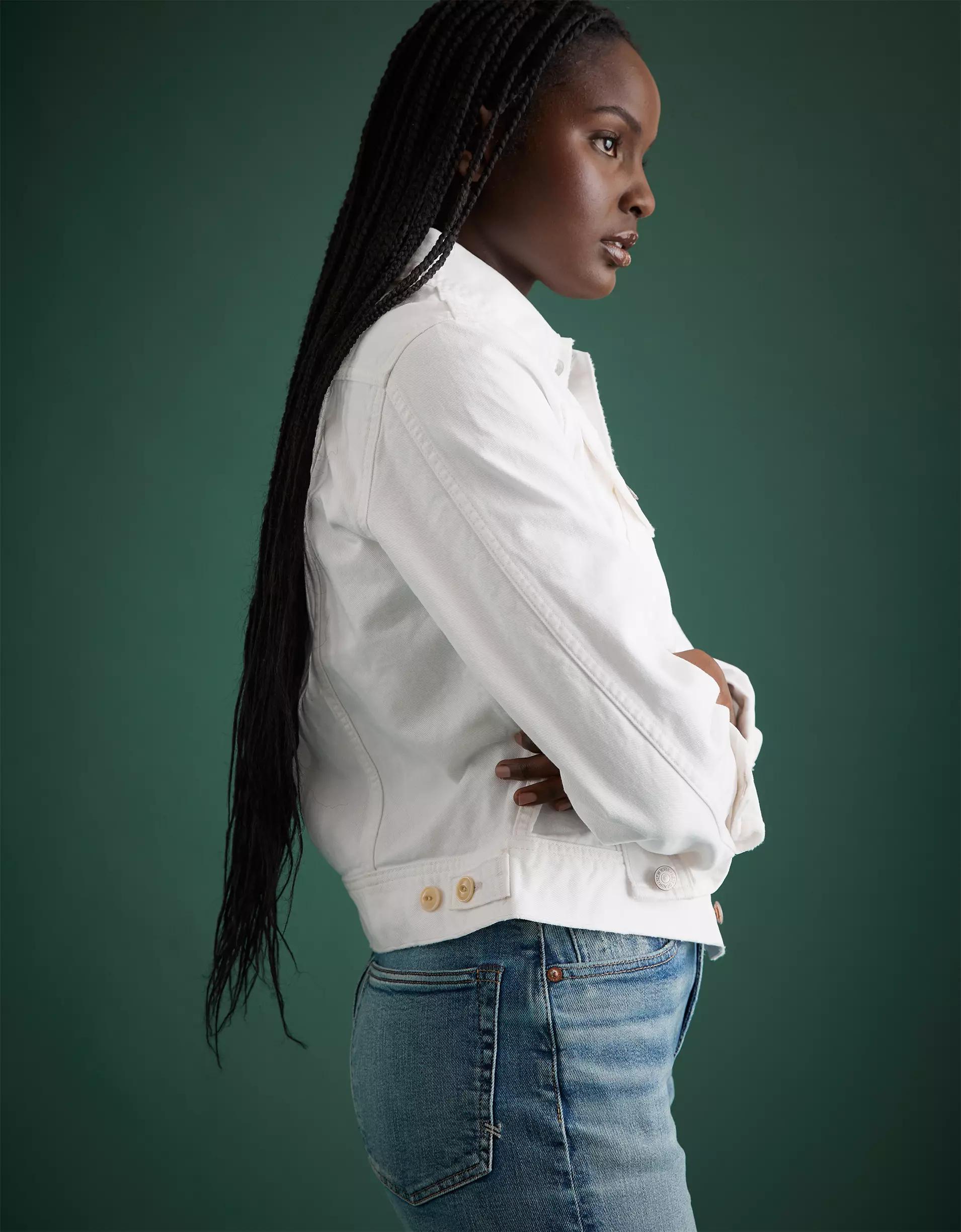 AE77 Premium Rider Denim Jacket Product Image