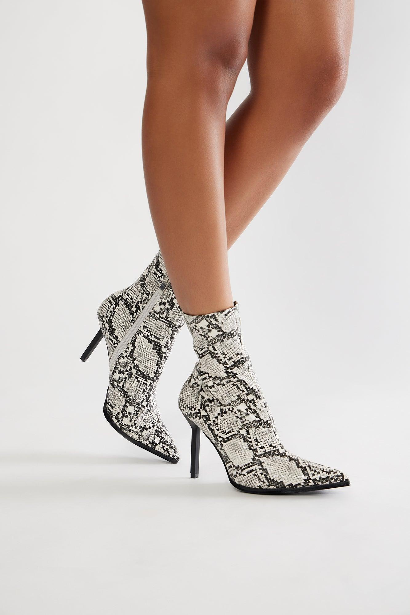 Ozzy Stiletto Booties - Multi Color Product Image