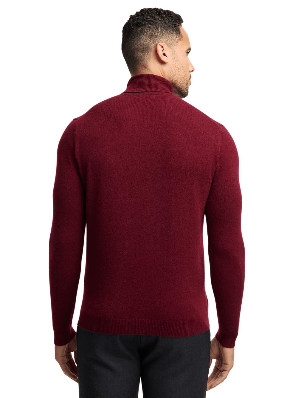 Cashmere Turtleneck Sweater - Brown Product Image
