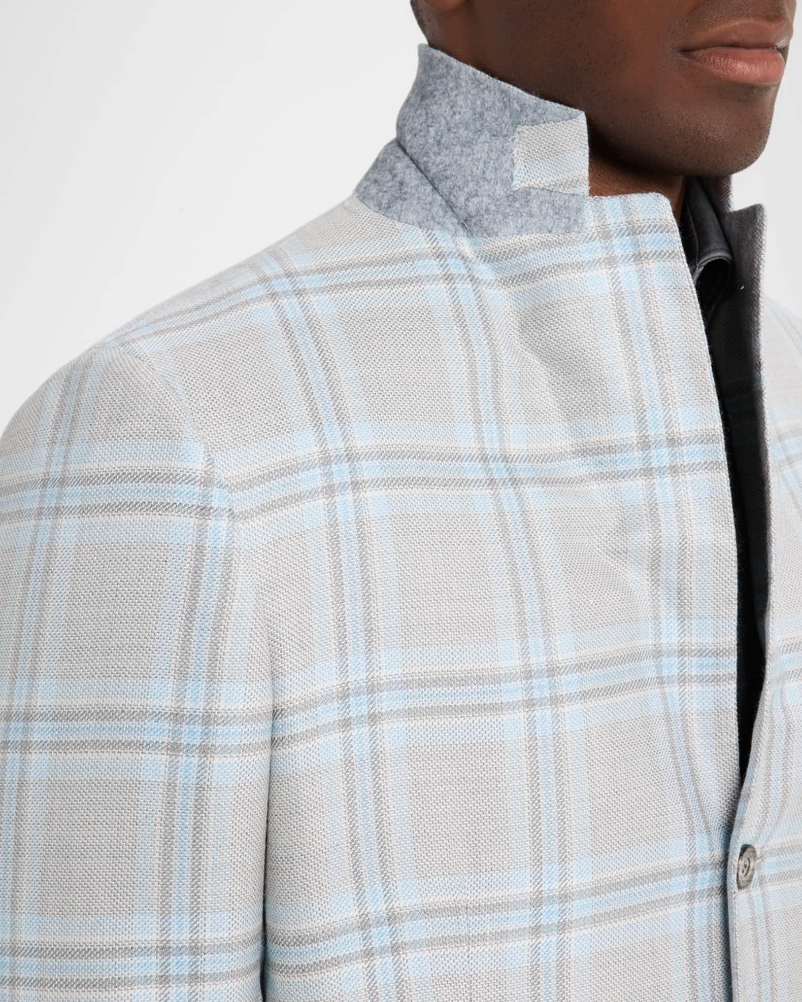 Men's Denim Wash Classic-Fit Sport Shirt Product Image