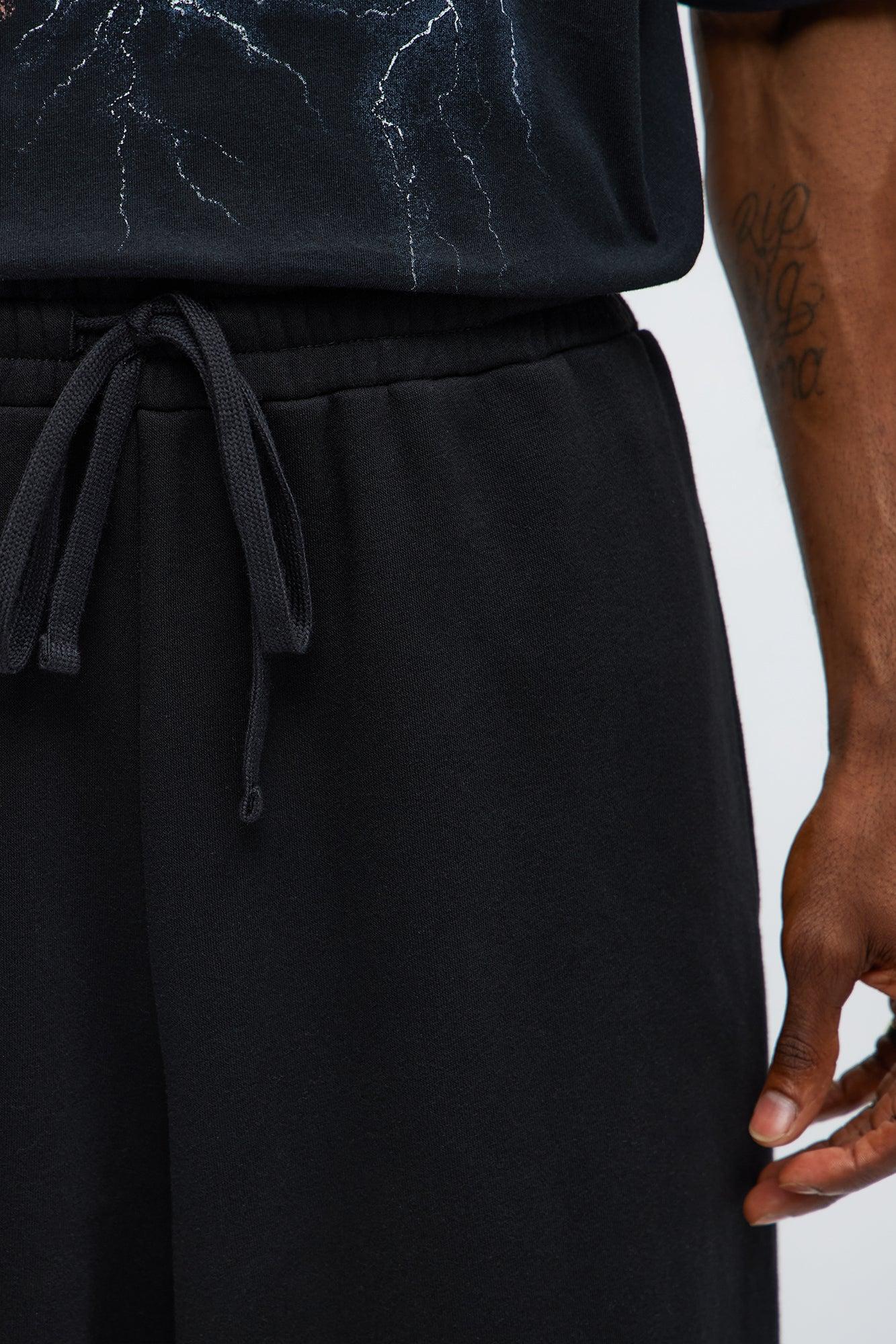 Tyson Baggy Pants - Black Male Product Image