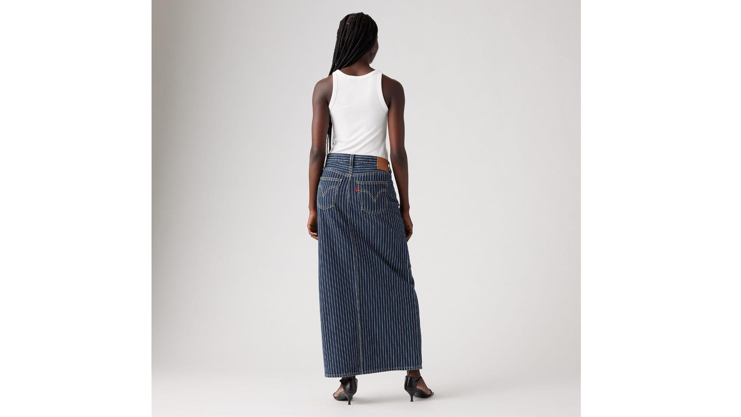 Ankle Column Corduroy Skirt Product Image