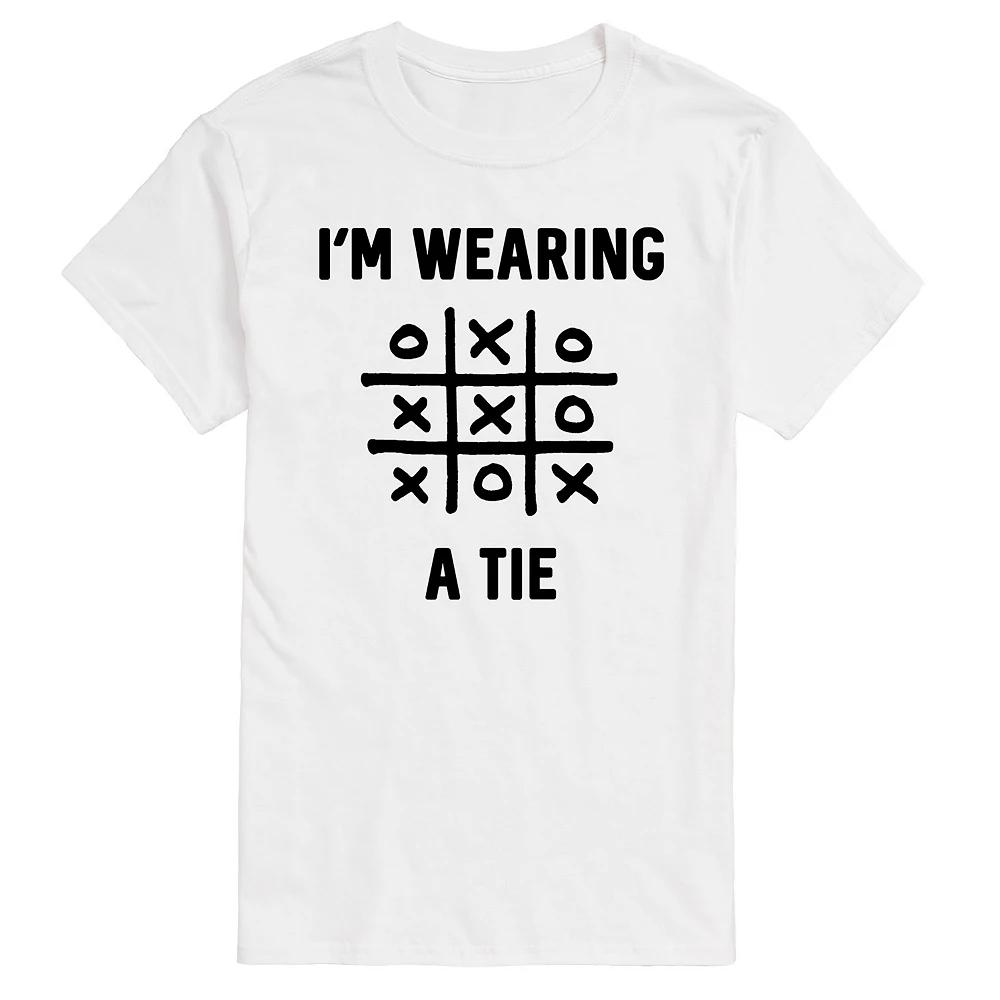 Big & Tall I'm Wearing a Tie Graphic Tee, Men's,  Product Image
