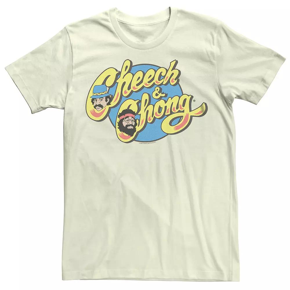 Men's Cheech And Chong 2 Heads Logo Tee,  Product Image
