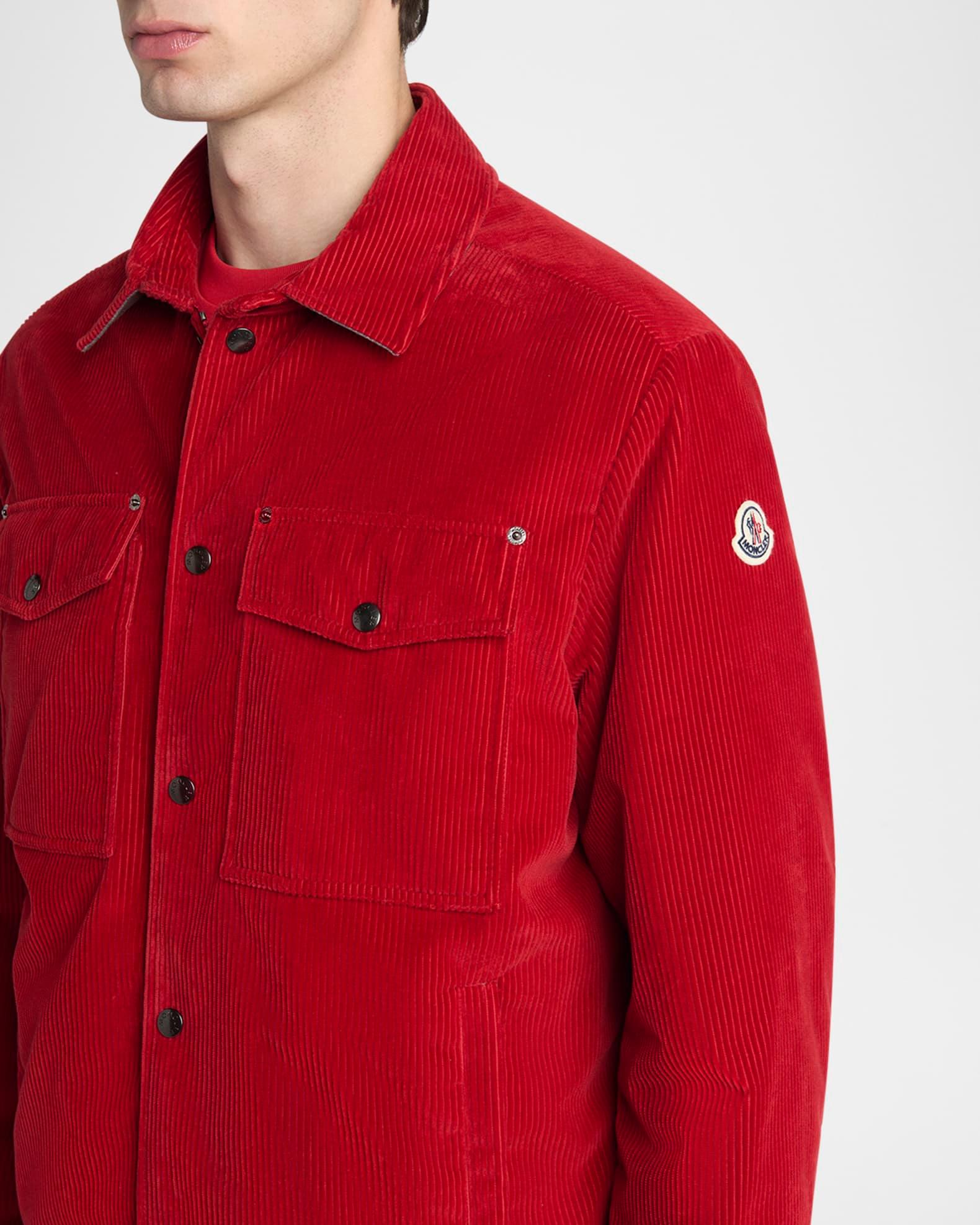 Men's Ambroisie Corduroy Shirt Jacket Product Image