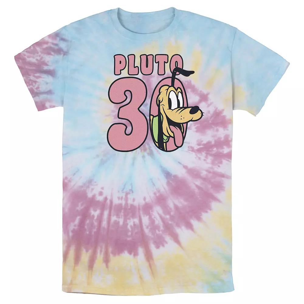 Men's Disney Mickey And Friends Pluto 30 Portrait Bomabrd Wash Tee,  Product Image