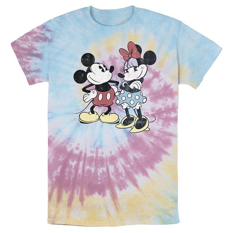 Disney's Mickey & Minnie Mouse Retro Friends Wash Tee, Men's,  Product Image