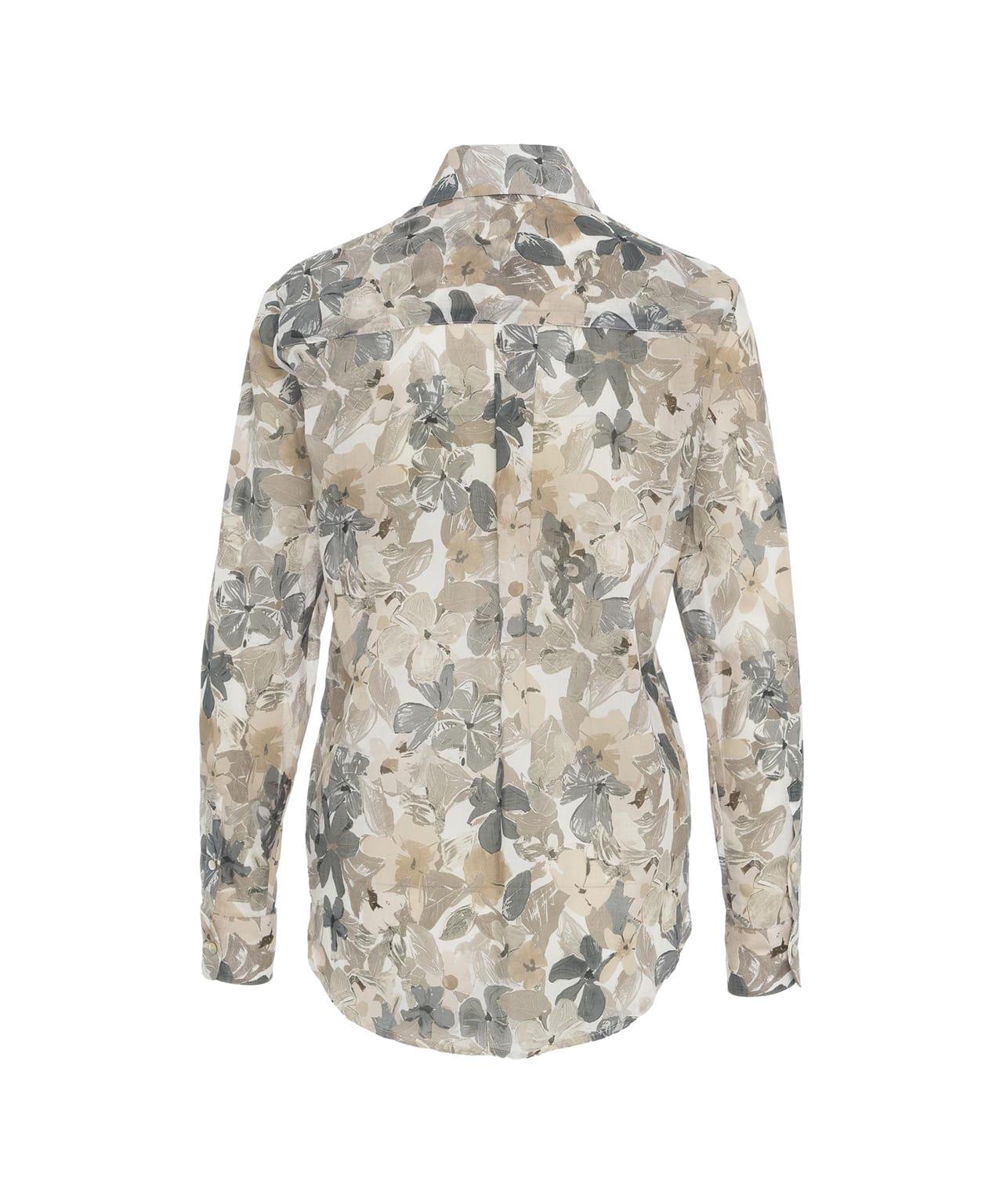 Blouse with floral pattern Product Image