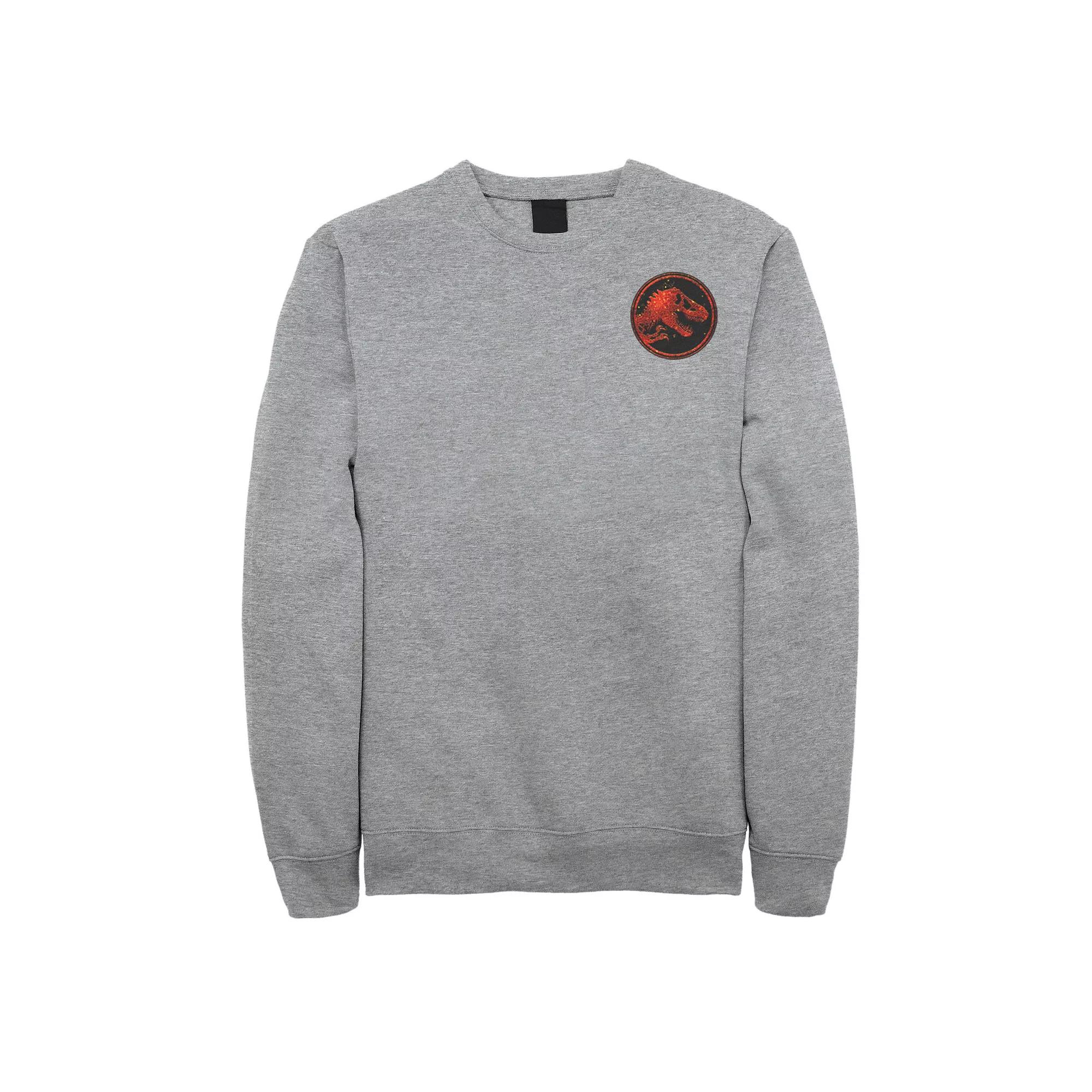 Men's Jurassic World Two T-Rex Magma Pocket Icon Fleece,  Product Image