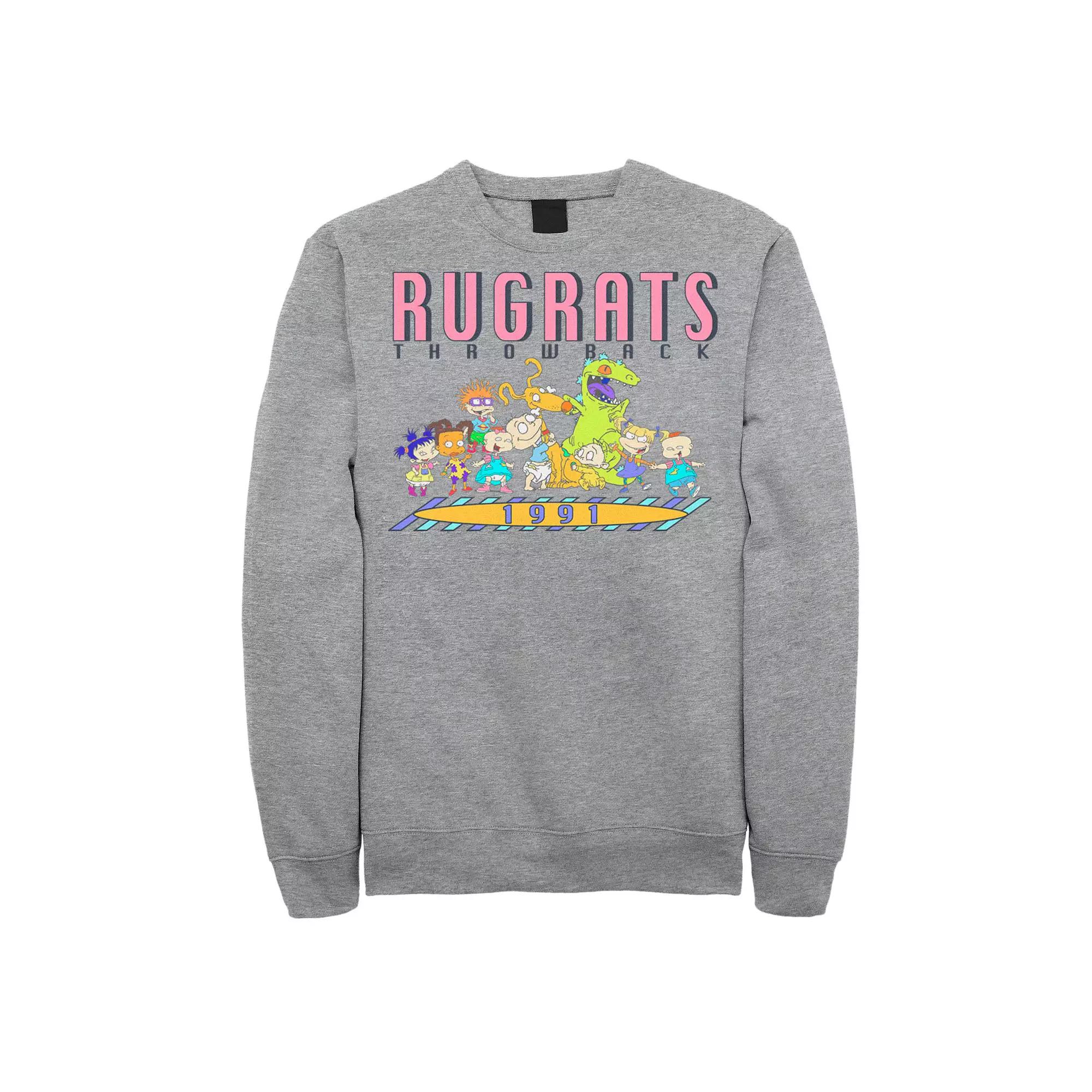 Men's Rugrats Throwback 1991 Group Shot Sweatshirt,  Product Image