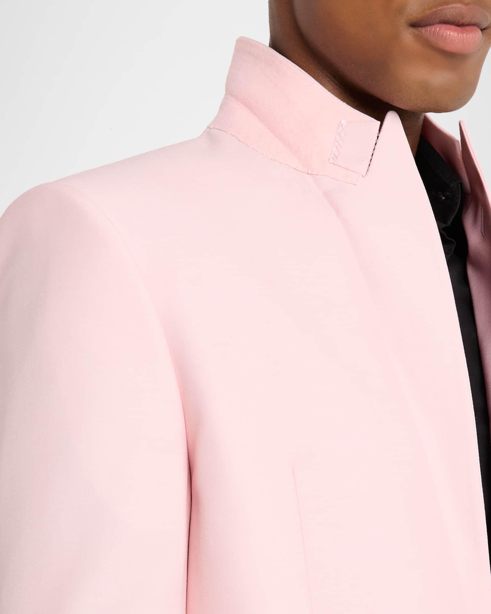 Men's Wool and Mohair Peak-Lapel Tuxedo Jacket Product Image