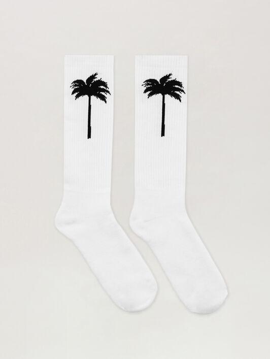 Palm Tree Logo Socks Product Image