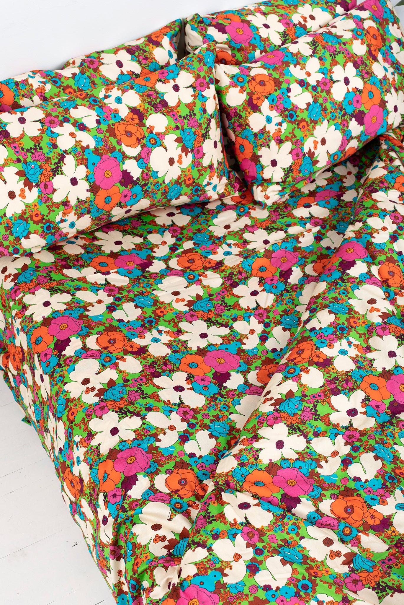 Duvet Bedding Set - Acid Floral Product Image