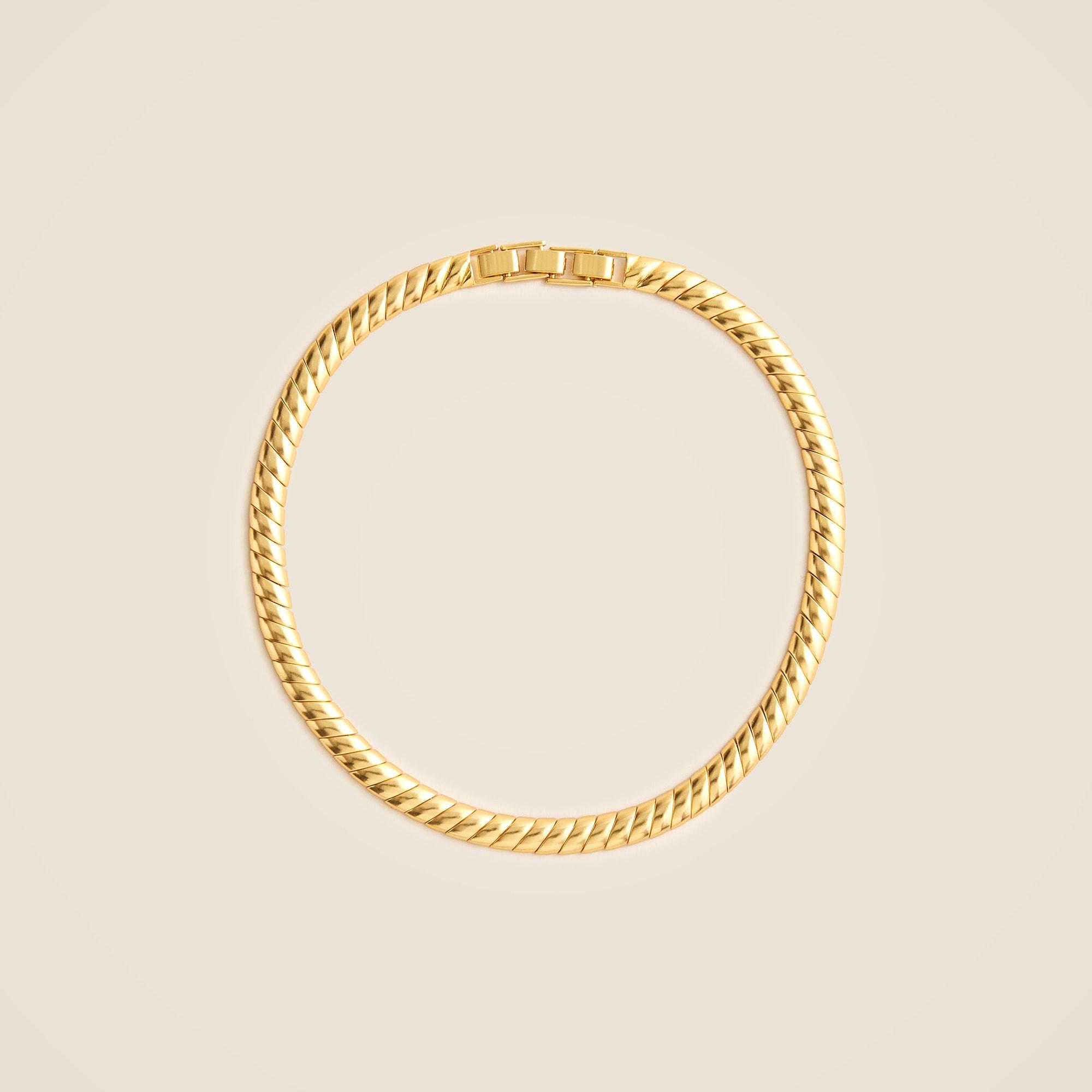 Snake chain collar necklace Product Image