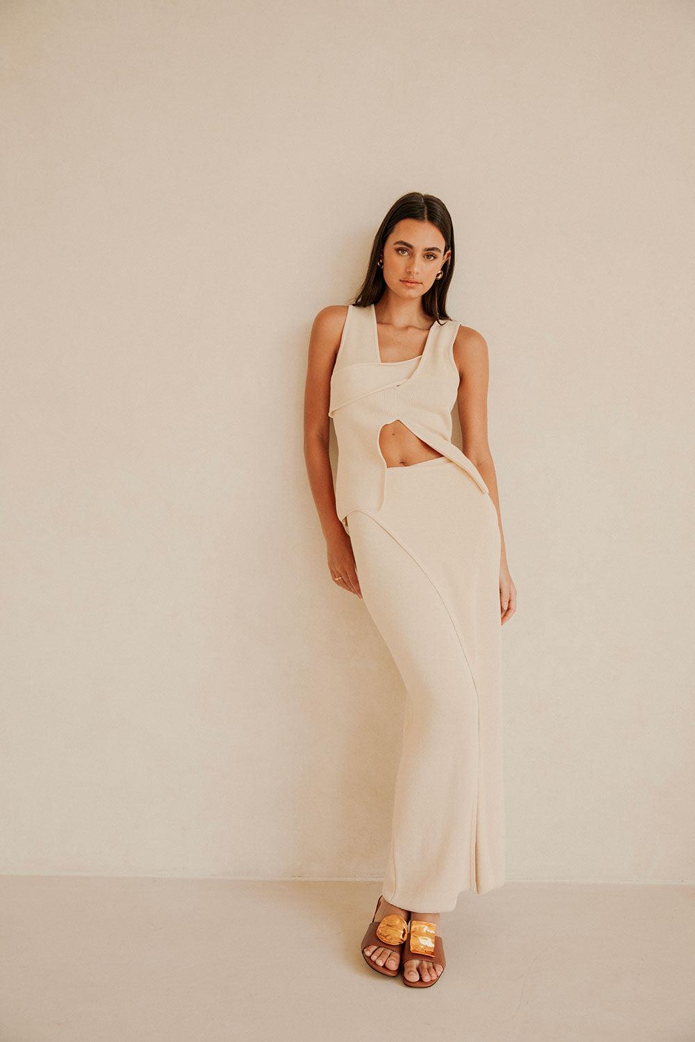 Bridget Top - Cream Product Image