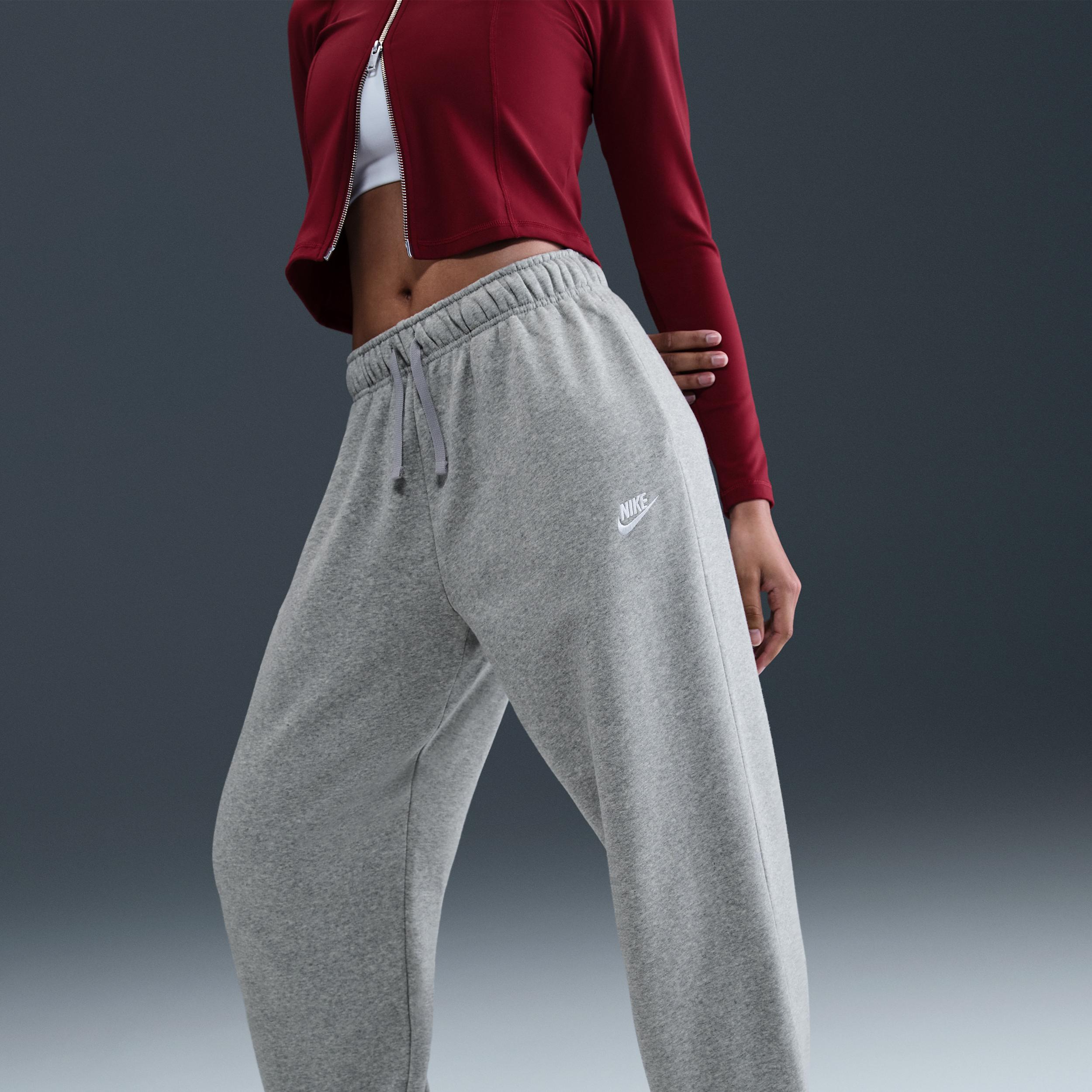Women's Nike Sportswear Club Fleece Mid-Rise Oversized Sweatpants Product Image