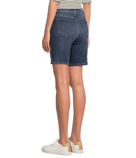 NYDJ Ella Straight Side Slit Denim Shorts Product Image