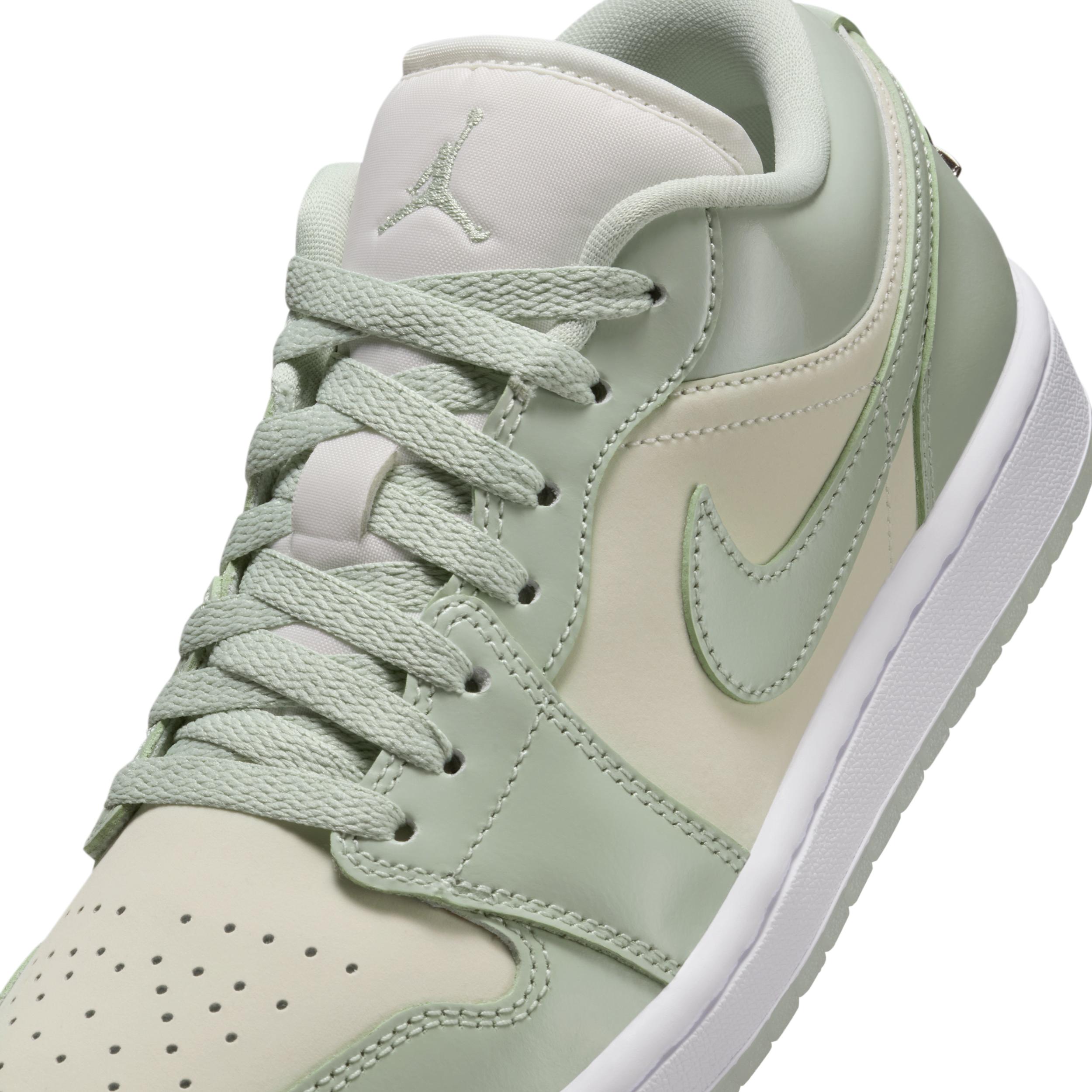 Jordan Womens Jordan AJ 1 Low - Womens Basketball Shoes Sail/Seafoam Product Image