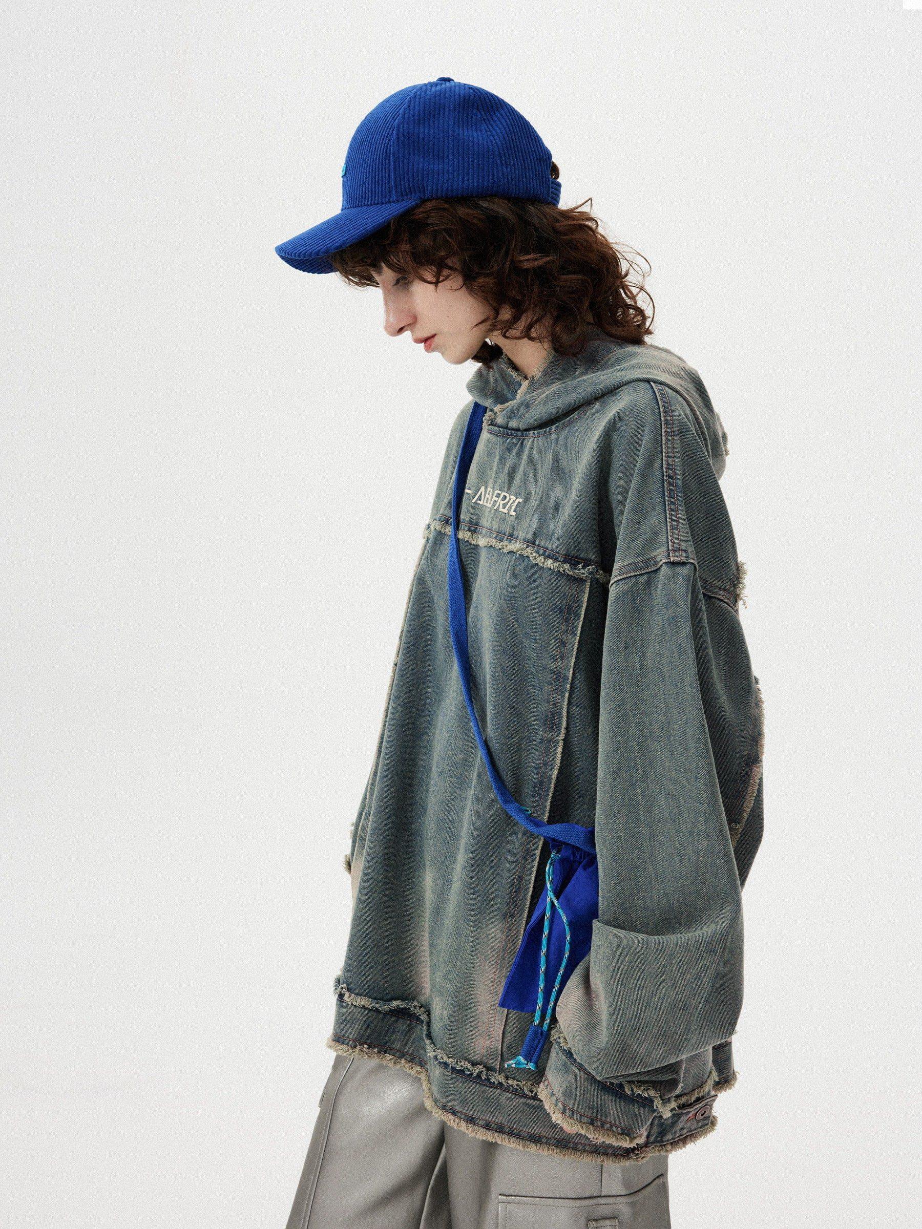 Aelfric Eden Denim Washed Hoodie Product Image