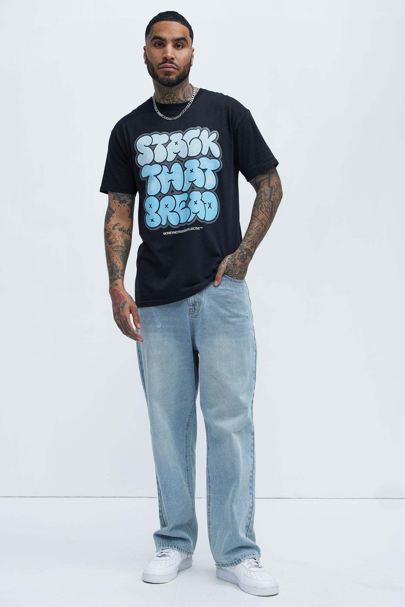 Stack That Bread Short Sleeve Tee - Black Product Image