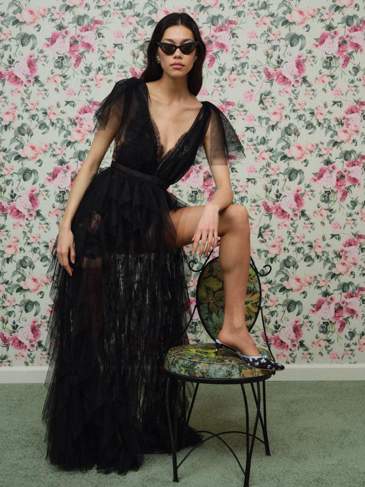 Maxine Gown — Black Product Image