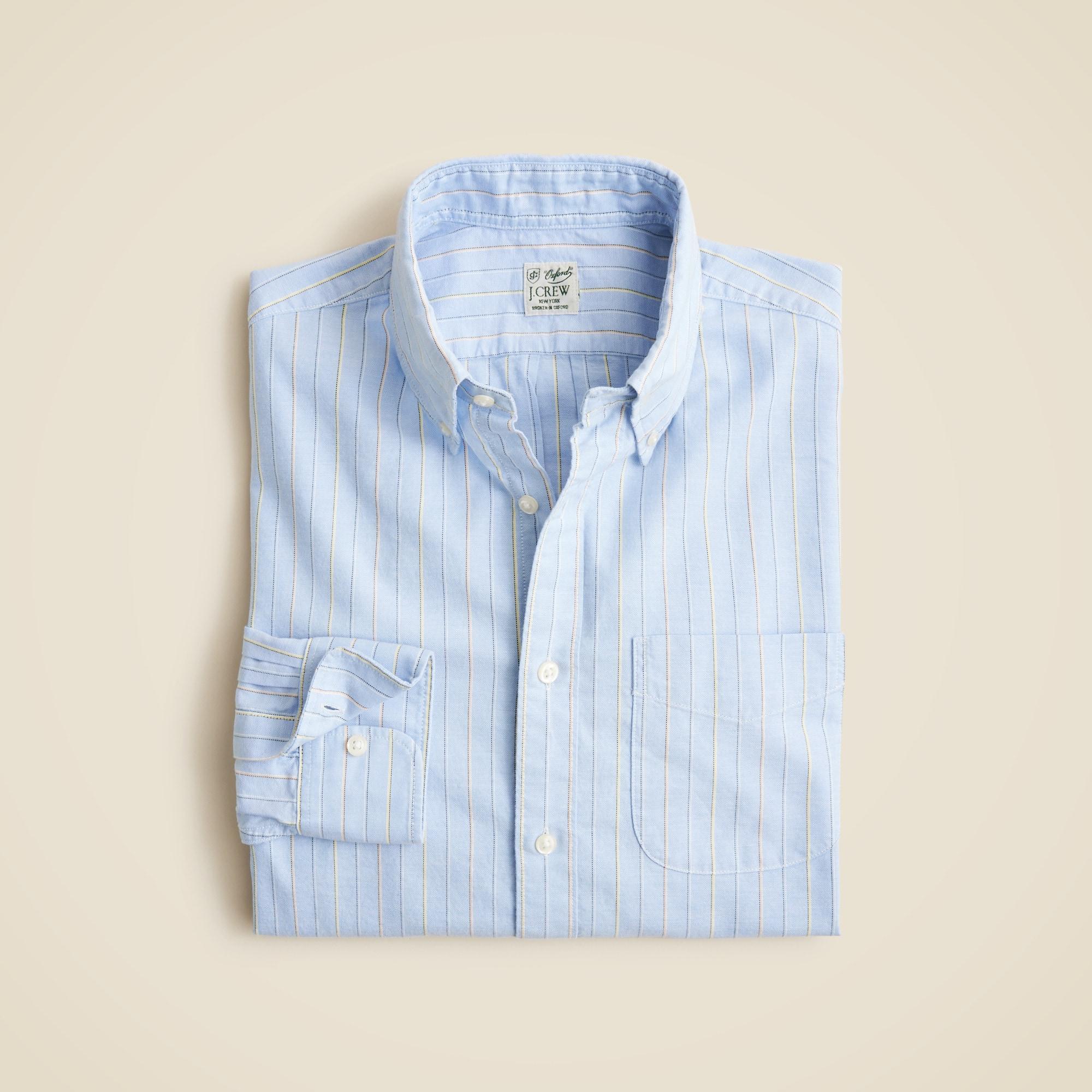Broken-in organic cotton oxford shirt Product Image