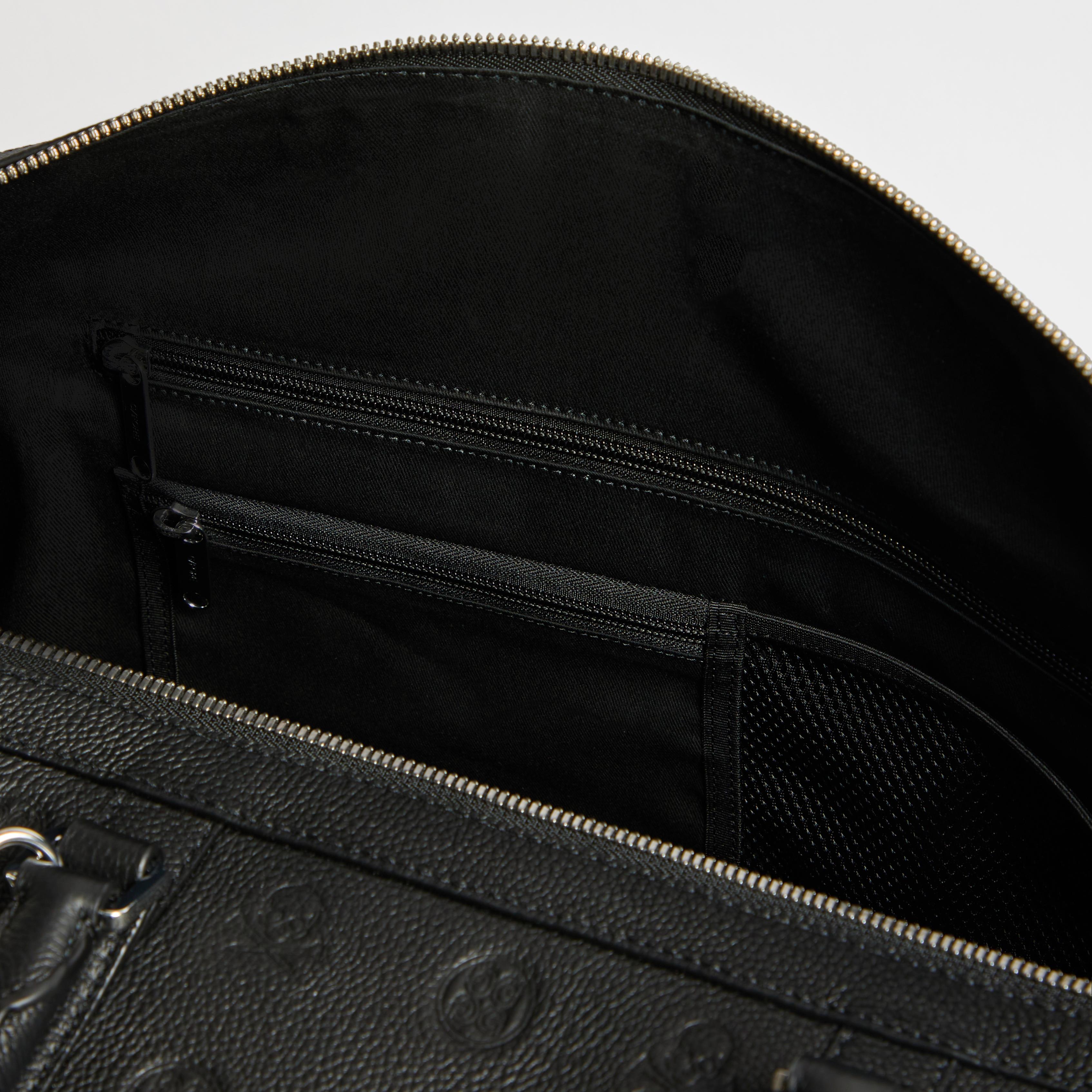 EMBOSSED SKULL & TEES LEATHER WEEKENDER Product Image
