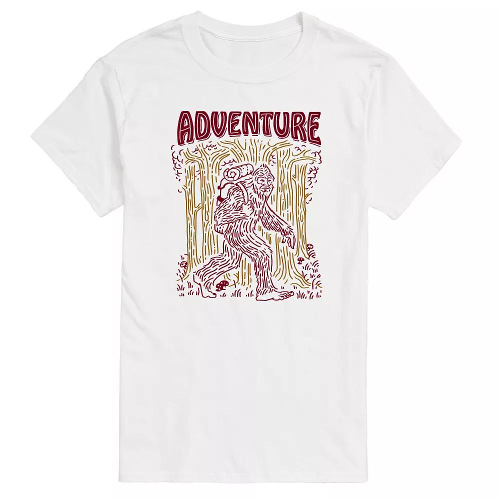 Big & Tall Adventure Sasquatch Graphic Tee, Men's,  Product Image