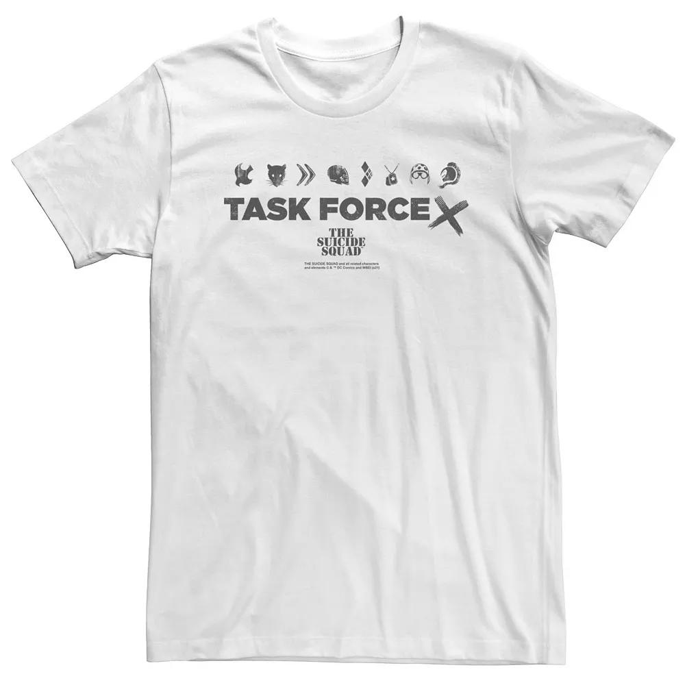 Big & Tall The Suicide Squad Task Force X Tee, Men's,  Product Image