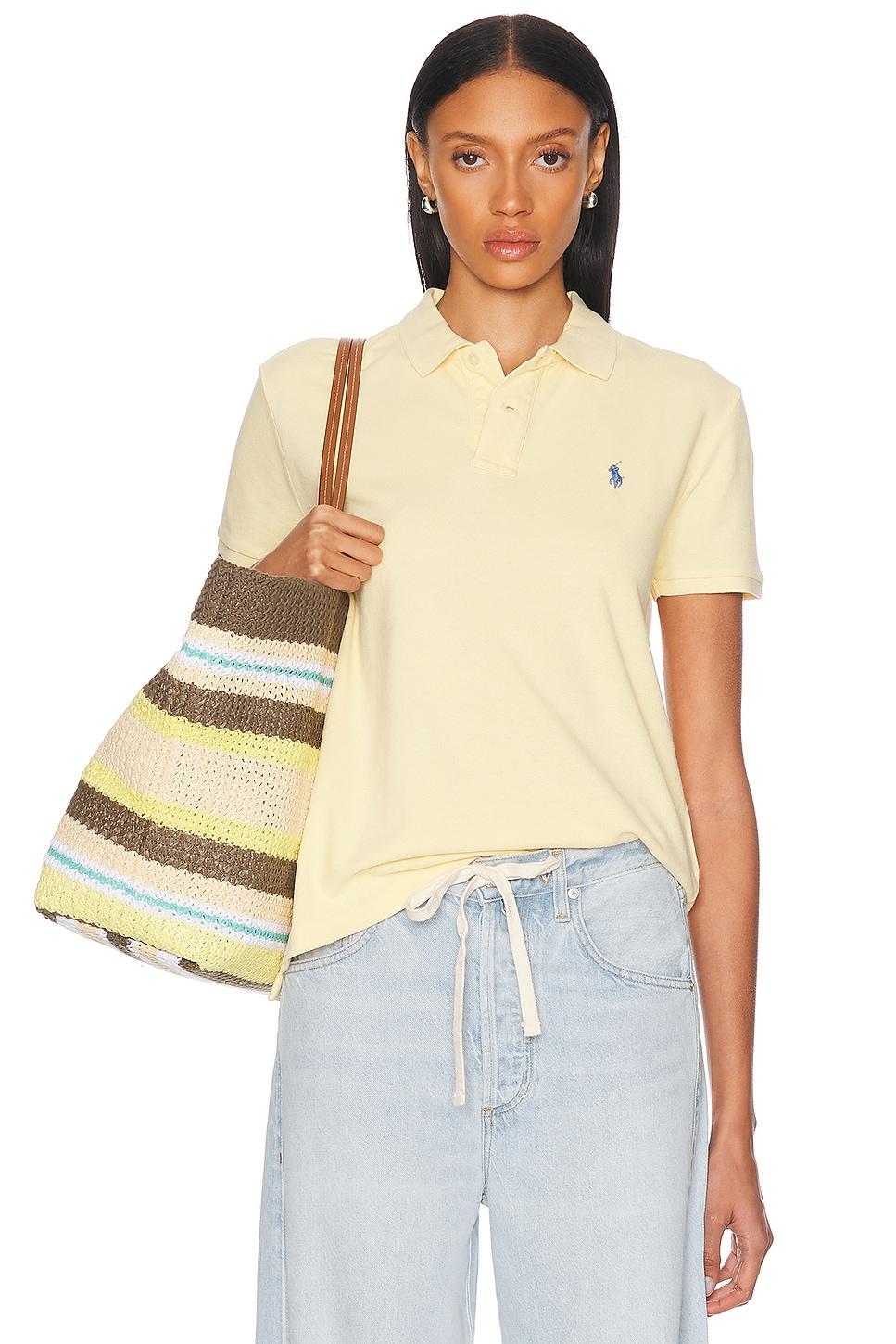 Short Sleeve Polo Top Product Image