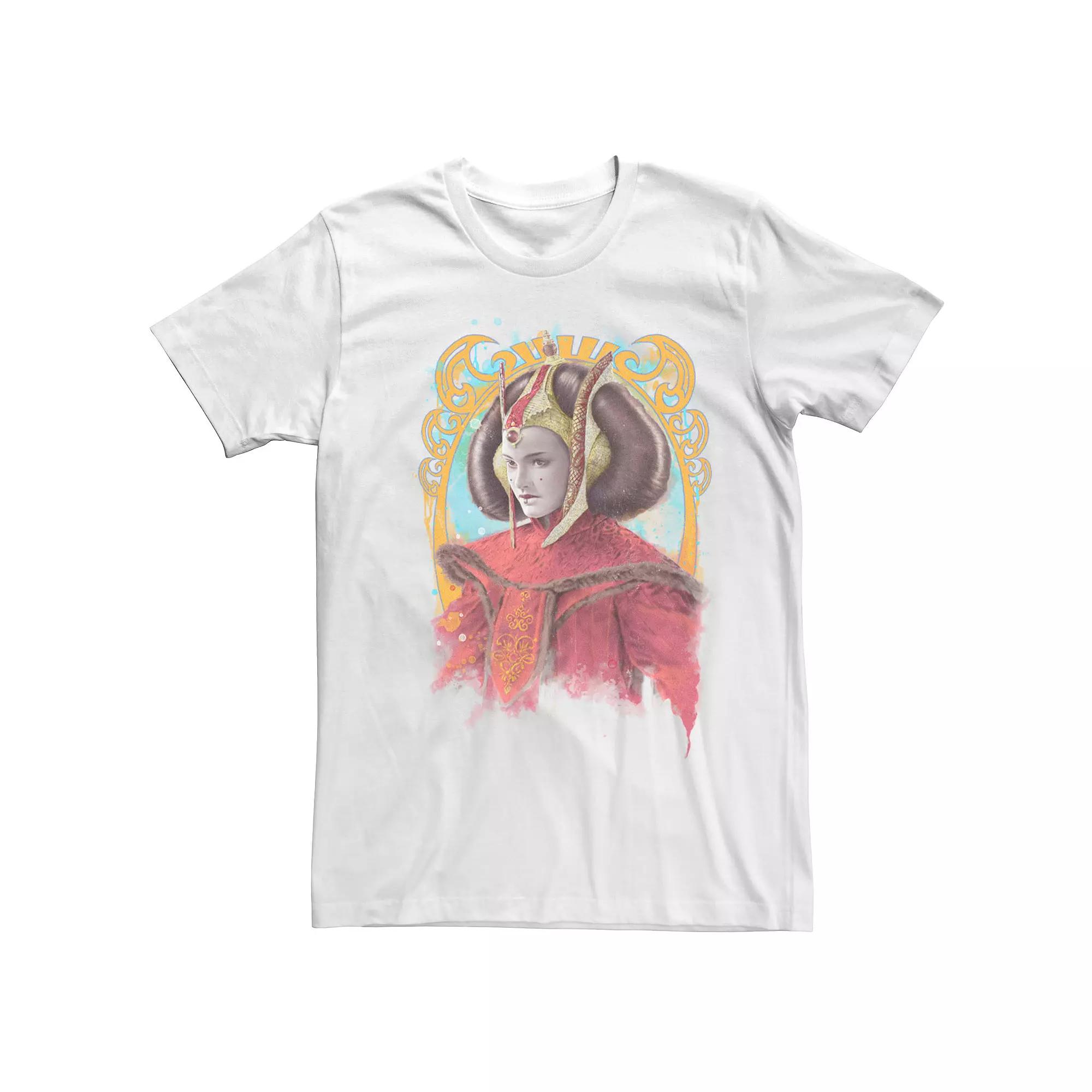 Men's Star Wars Padme Amidala Regal Portrait Graphic Tee,  Product Image