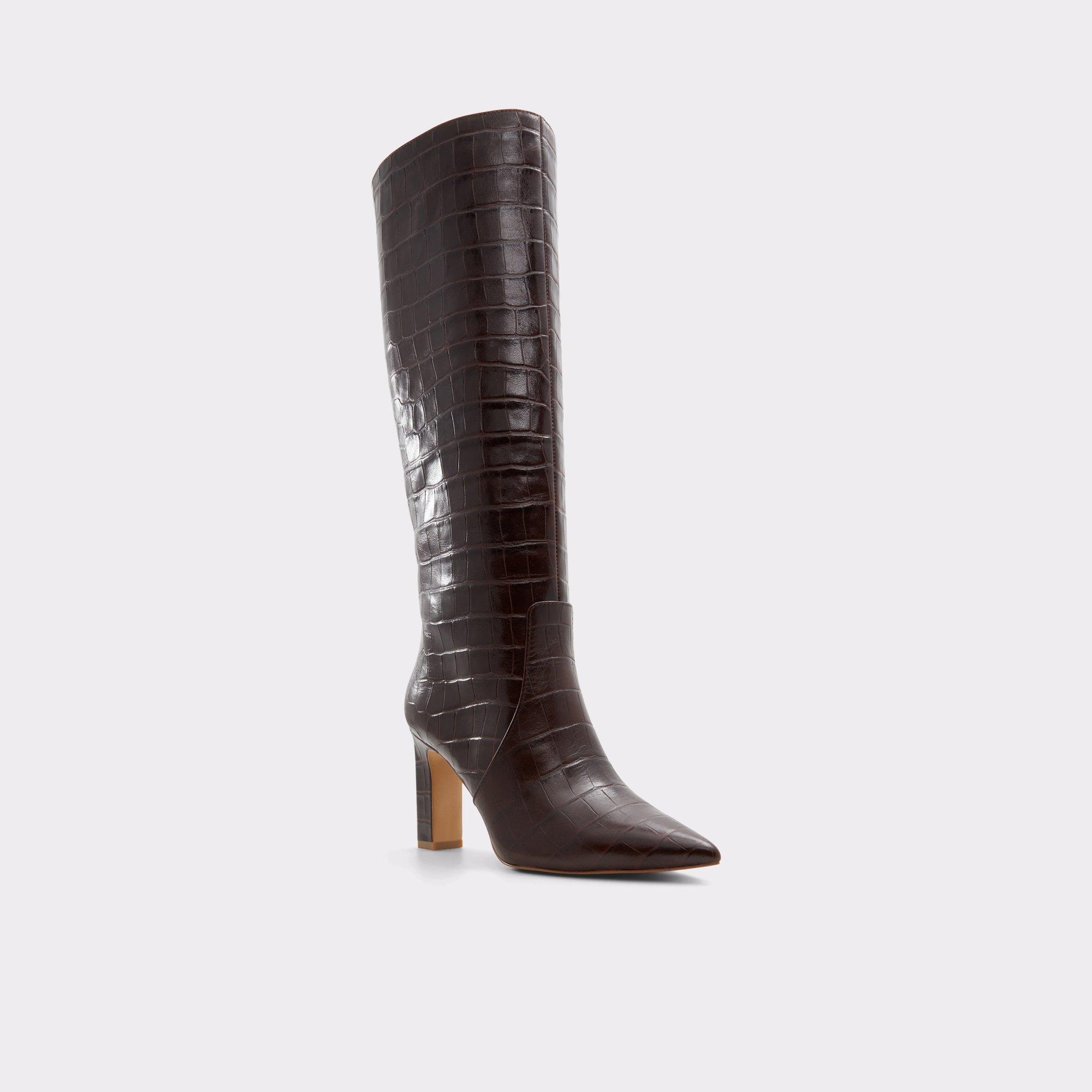 Cadigoder Dark Brown Women's Dress boots | ALDO US Product Image