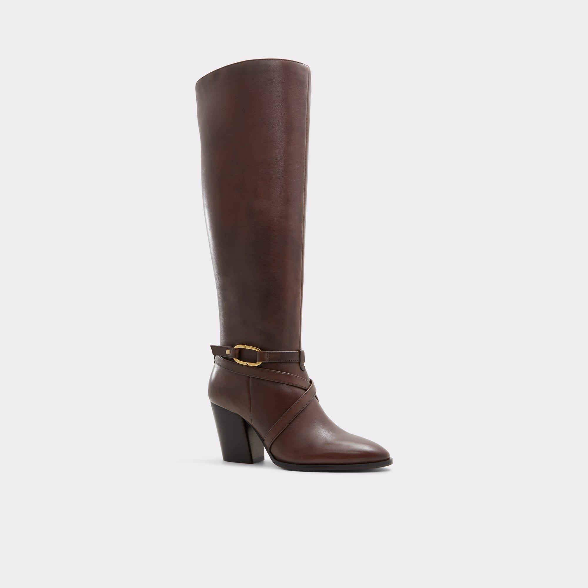 Adworeweth Dark Brown Women's Tall Boots | ALDO US Product Image