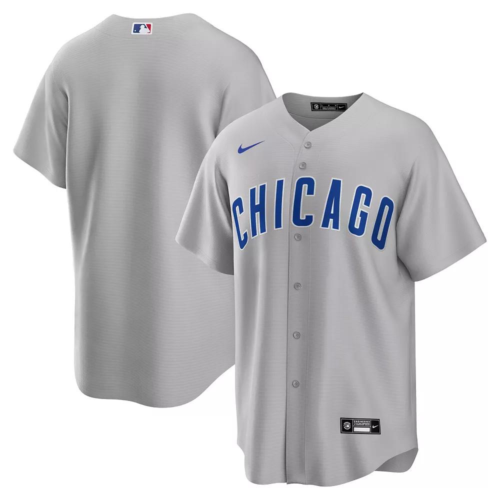 Nike Mens MLB Chicago Cubs Replica Baseball Jersey | T770EJGREJ-XVR Product Image